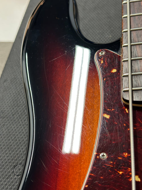 Used Fender American Standard Precision Bass (2016) - 3-Color Sunburst #44156 with Hard Case