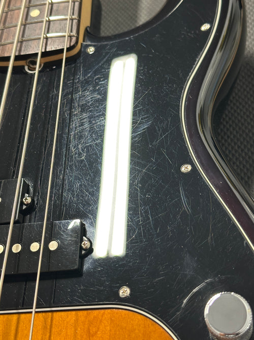 Used Fender American Performer Precision Bass (2018) - 3-Color Sunburst #65719 with Gig Bag
