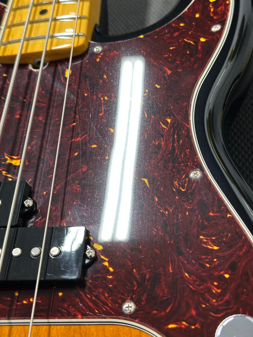 Used Fender American Professional II Precision Bass (2024) - 3-Color Sunburst #56685 with Original Hard Case