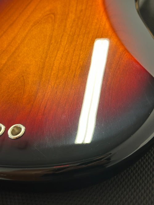 Used Fender American Professional II Precision Bass (2024) - 3-Color Sunburst #56685 with Original Hard Case