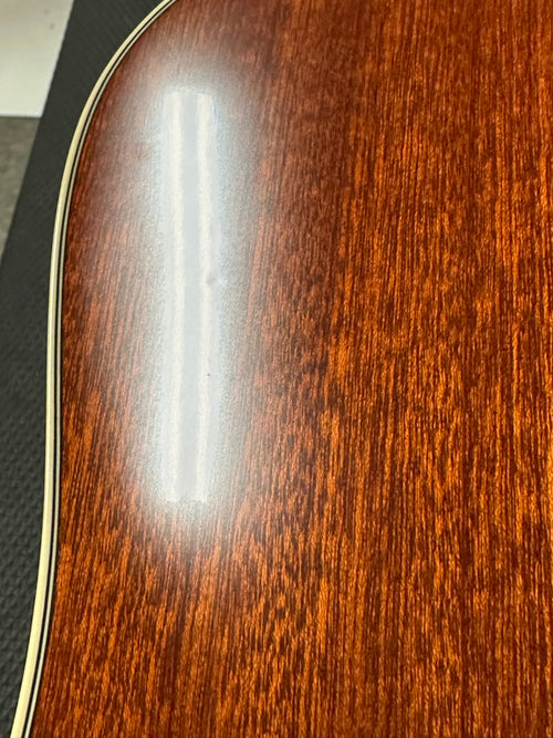 Used Epiphone Hummingbird (2021) - Aged Cherry Sunburst #07160 with Hard Case