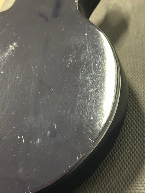 Used Gibson Guitar Of The Week #7 Les Paul Money Bass (2007) - Midnight Manhattan Blue #71343 with Original Hard Case