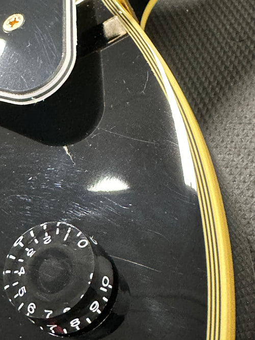 Used Epiphone Les Paul Custom Pro (2019) - Ebony #22823 with Hard Case