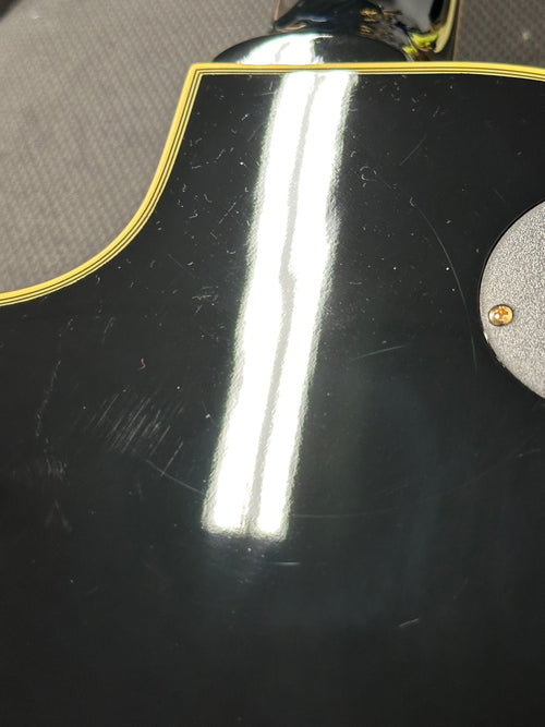 Used Epiphone Les Paul Custom Pro (2019) - Ebony #22823 with Hard Case