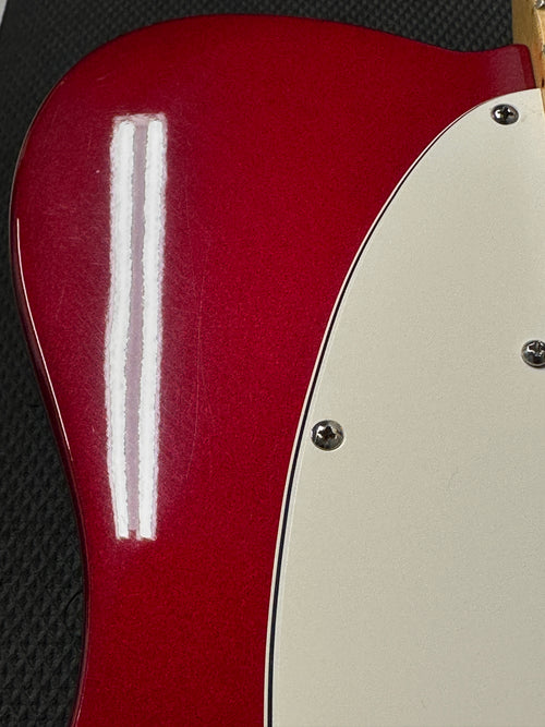 Used Fender American Standard Telecaster (1996) - Candy Apple Red #03750 with Original Hard Case