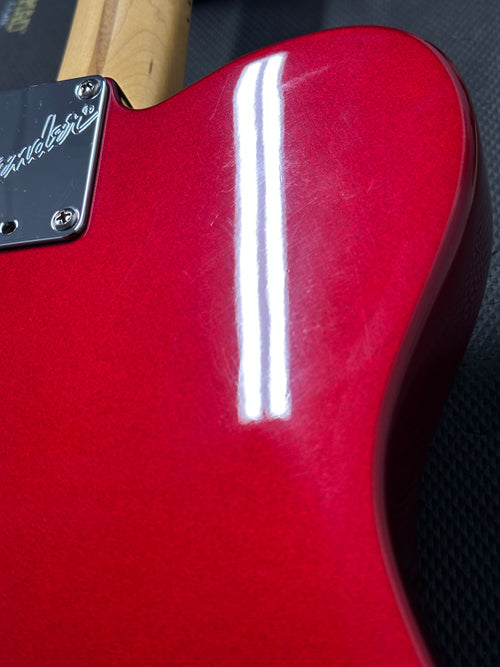 Used Fender American Standard Telecaster (1996) - Candy Apple Red #03750 with Original Hard Case
