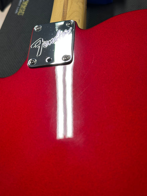 Used Fender American Standard Telecaster (1996) - Candy Apple Red #03750 with Original Hard Case