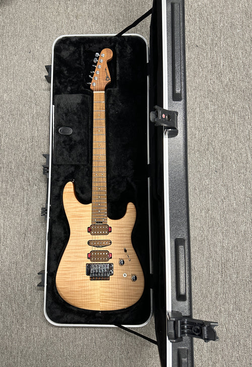 Used Charvel Govan USA Signature HSH Flame Maple (2022) - Natural #00211 with Original Hard Case