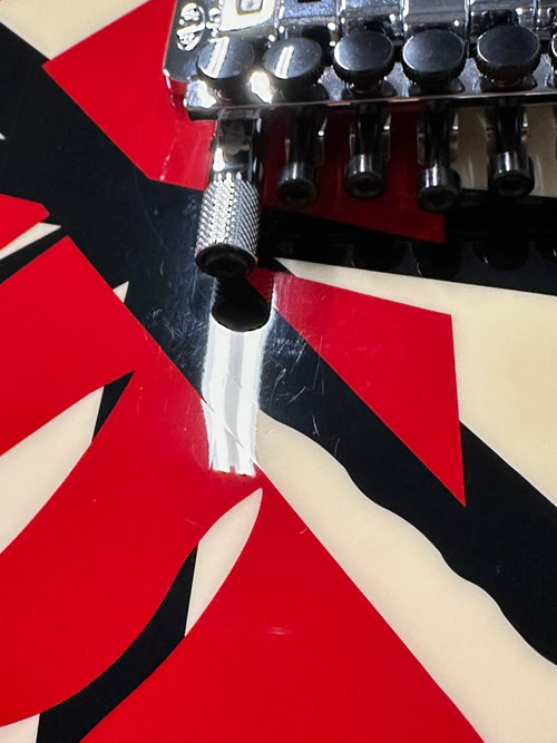 Used EVH Striped Series (2019) - Red with Black Stripes #00309