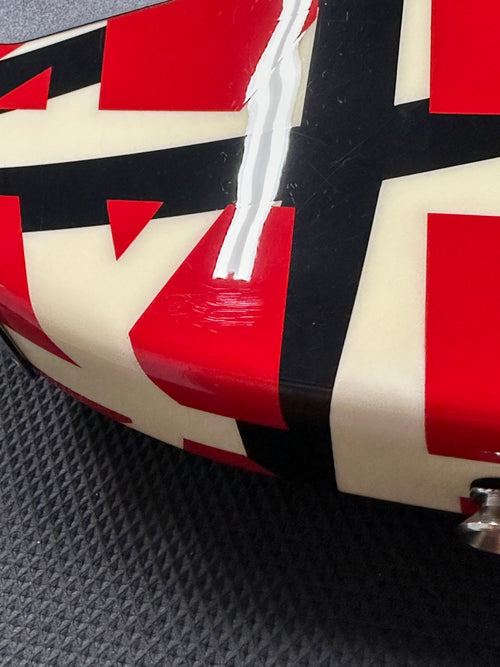 Used EVH Striped Series (2019) - Red with Black Stripes #00309