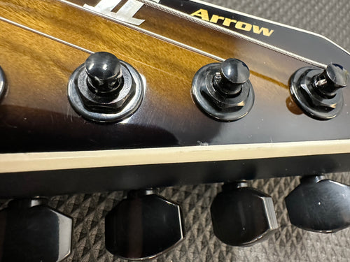 ESP E-II Arrow - Nebula Black Burst #ES1791243 (Factory Demonstration Model)