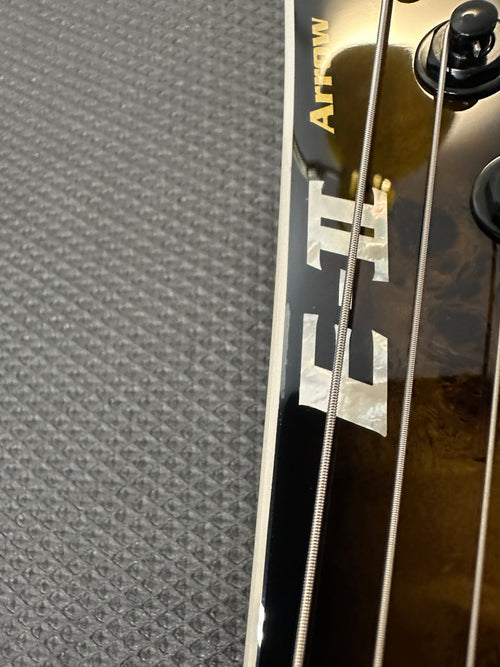 ESP E-II Arrow - Nebula Black Burst #ES8461243 (Factory Demonstration Model)