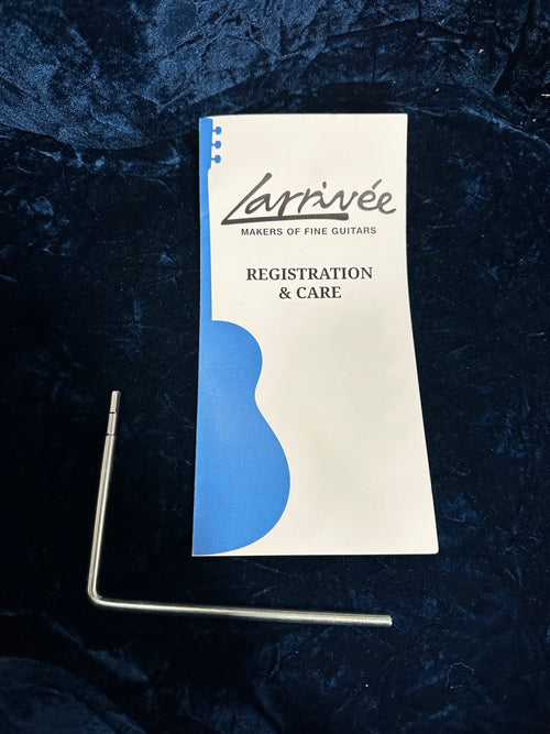 Used Larrivée OMV-03 Recording Series (2024) #41926 with Original Hard Case