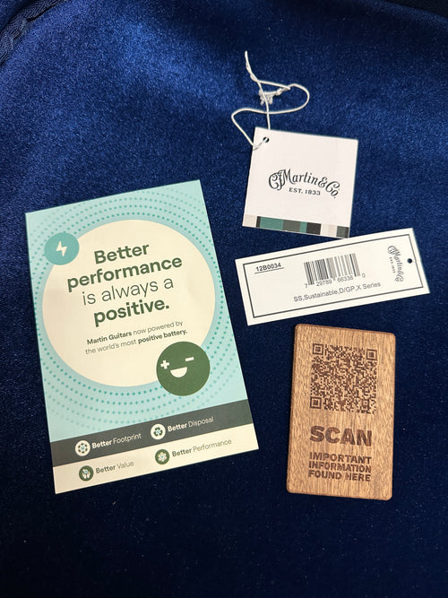 Used Martin D-X2E Brazilian Rosewood #54257 with Original Gig Bag