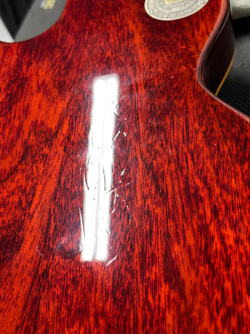 Used Gibson Custom Shop True Historic 1959 Les Paul Standard (2015) - Washed Cherry Sunburst #95517 with Original Hard Case