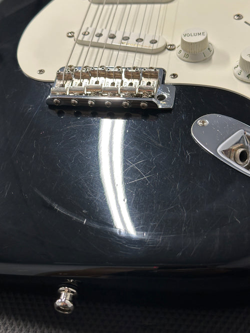 Used Fender Eric Clapton Stratocaster (2010) - Black #83300 with Original Hard Case