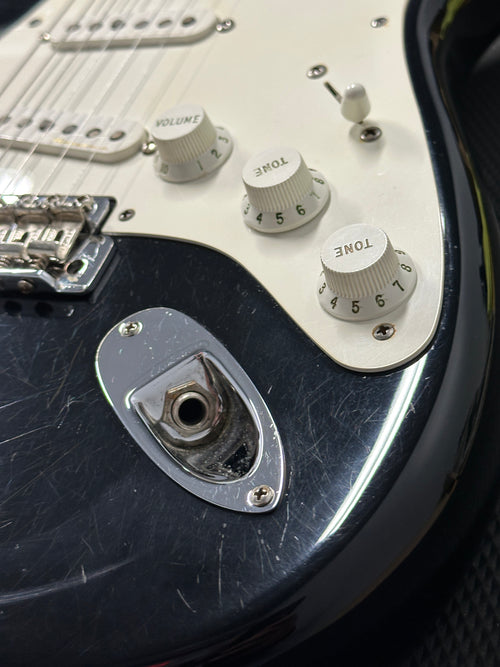 Used Fender Eric Clapton Stratocaster (2010) - Black #83300 with Original Hard Case