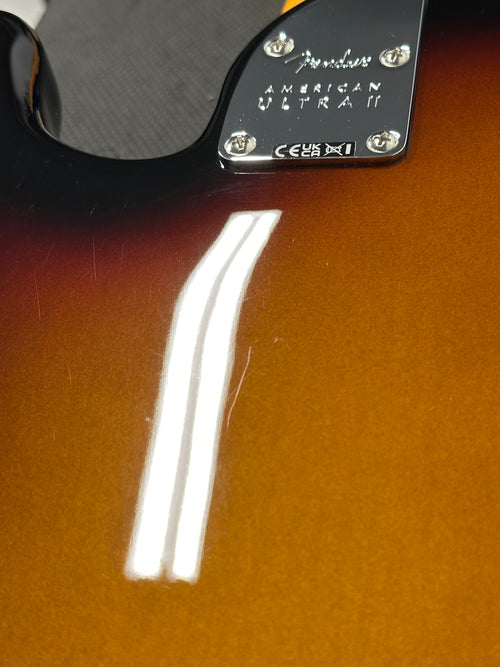Used Fender American Ultra II Precision Bass (2024) - Ultraburst #06096 with Original Hard Case