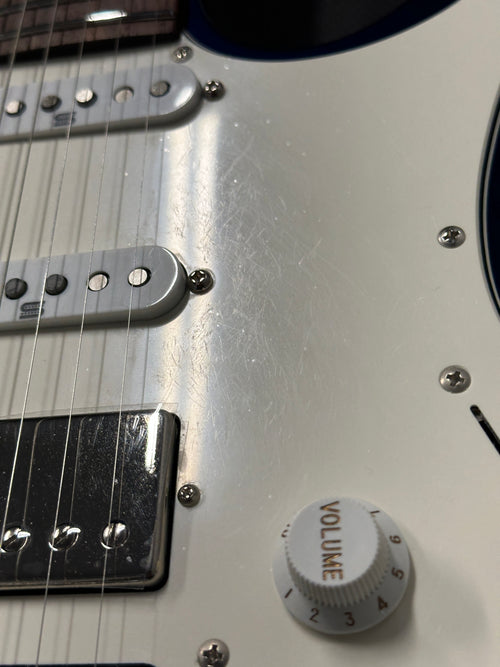 Used Ibanez Prestige AZ2204NW (2023) - Dark Tide Blue #24441 with Original Hard Case