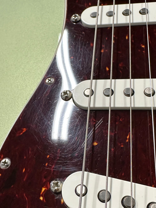 Used Modified Fender American Standard Stratocaster - Jade Pearl Metallic #48918