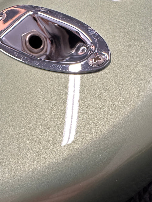 Used Modified Fender American Standard Stratocaster - Jade Pearl Metallic #48918