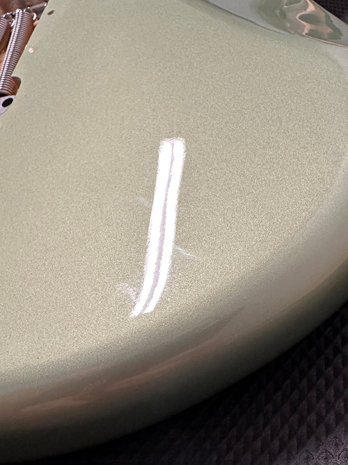 Used Modified Fender American Standard Stratocaster - Jade Pearl Metallic #48918