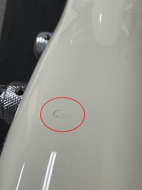 Used Modified Fender Modern Player Fretless Jazz Bass (2013) - Olympic White #26768