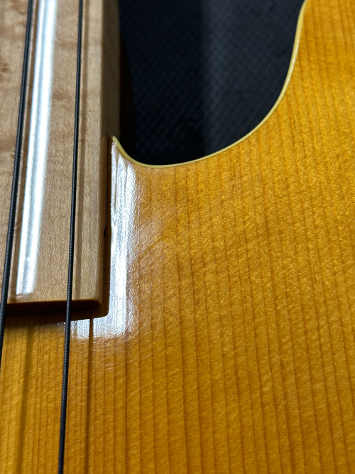 Used Modified Fender MIJ Fretless Precision Bass - Natural #1546