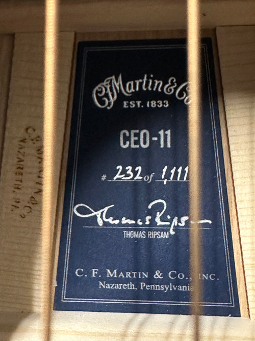 Martin CEO-11 - New Horizons Blue Burst #11423 (NAMM 2026)