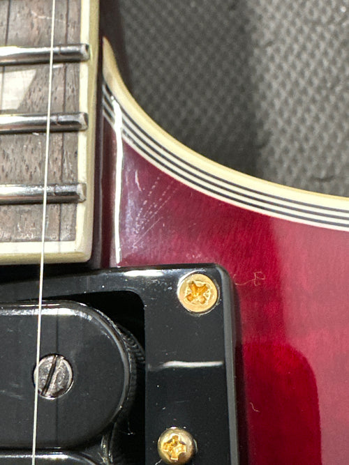 Used LTD EC-1000T CTM (2021) - See Thru Black Cherry #11585 with Gig Bag