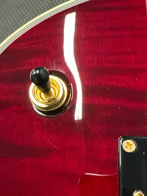 Used LTD EC-1000T CTM (2021) - See Thru Black Cherry #11585 with Gig Bag