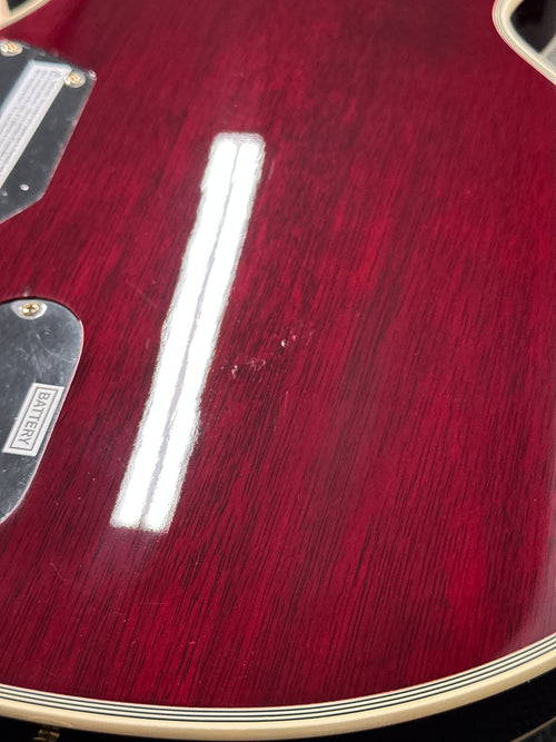 Used LTD EC-1000T CTM (2021) - See Thru Black Cherry #11585 with Gig Bag