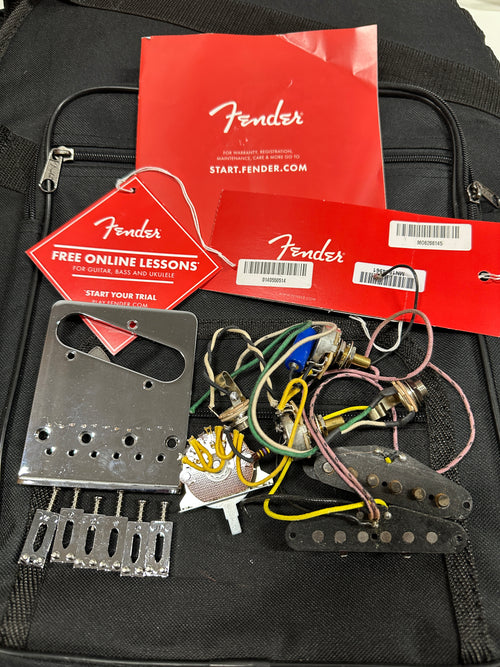 Used Fender Player II Telecaster (2025) - Transparent Cherry #06147 with Gig Bag