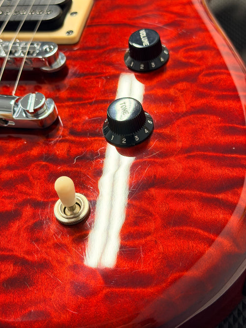 Used Carvin H2 Allan Holdsworth (1997) - Ruby Red Stain #57971 with Original Hard Case