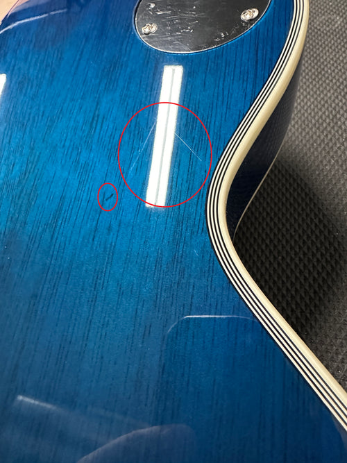 LTD EC-1000T CTM - Violet Shadow #02105 (Factory Demonstration Model)