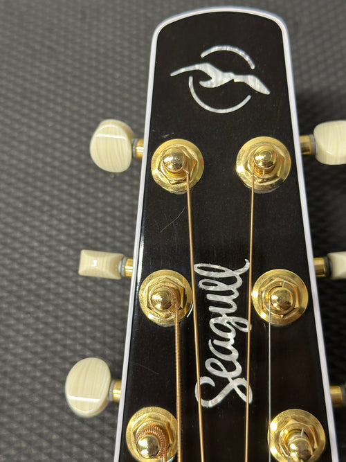 Used Seagull Artist Mosaic CW HG EQ - Natural #00045 with Gig Bag