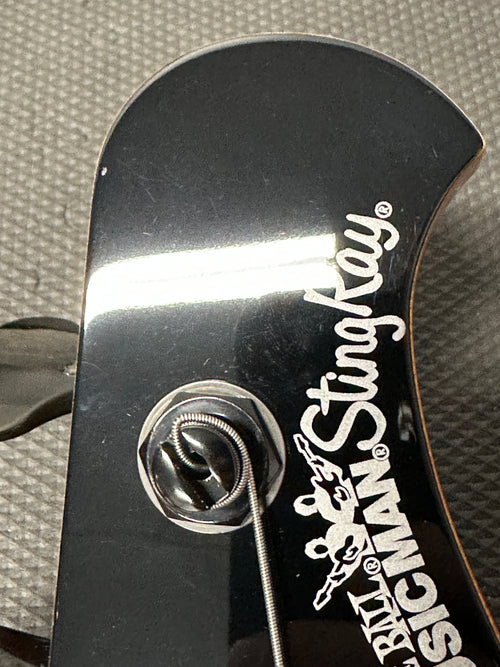 Used Ernie Ball Music Man StingRay Special 4 H - Raspberry Burst #99559 with Original Case