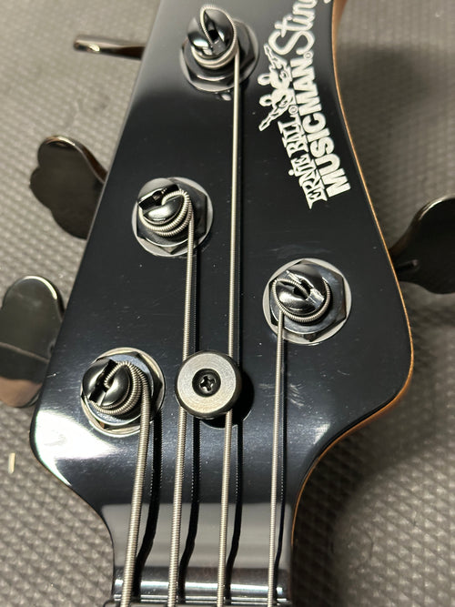 Used Ernie Ball Music Man StingRay Special 4 H - Raspberry Burst #99559 with Original Case