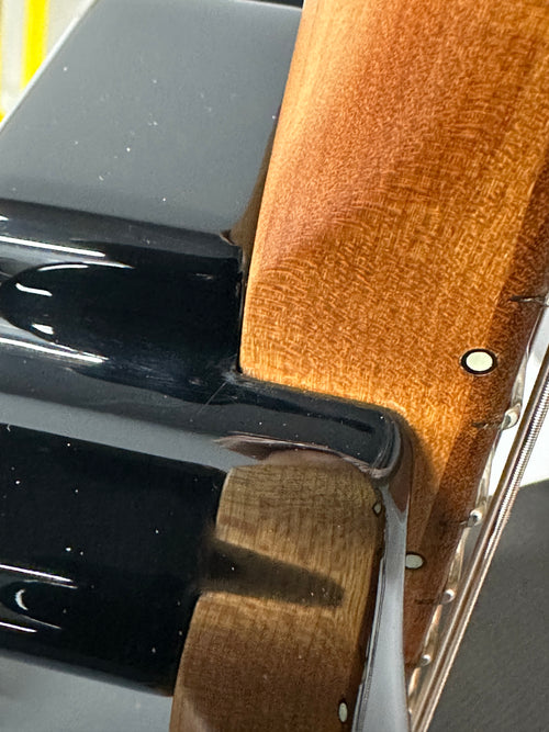 Used Ibanez Prestige Josh Smith Signature FLATV1 (2022) - Black #09615 with Original Hard Case