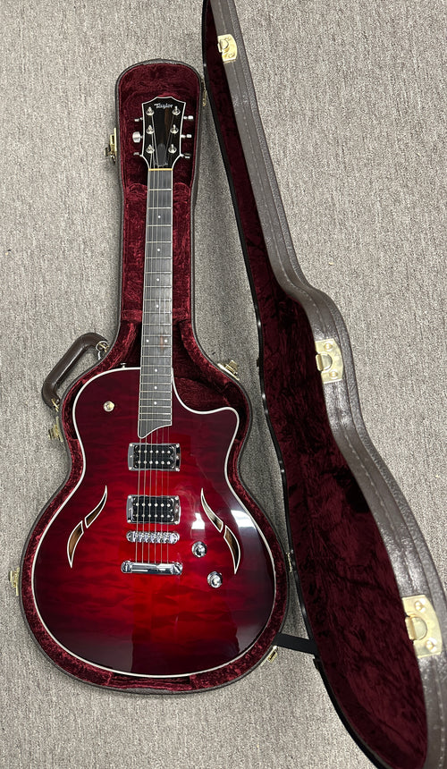 Used Taylor T3 (2015) - Ruby Red Burst #55159 with Original Hard Case