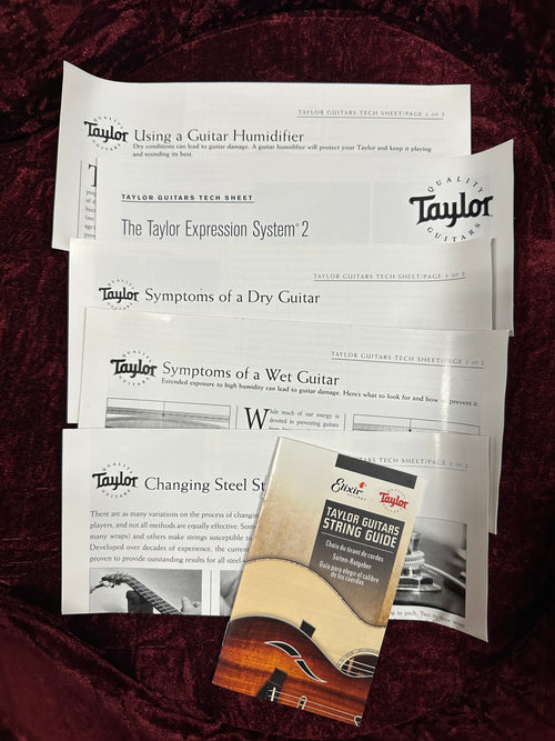 Used Taylor T3 (2015) - Ruby Red Burst #55159 with Original Hard Case