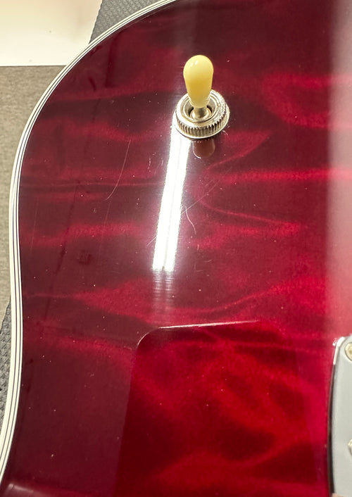 Used Taylor T3 (2015) - Ruby Red Burst #55159 with Original Hard Case