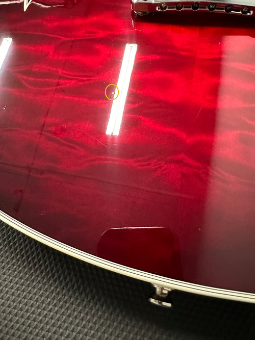 Used Taylor T3 (2015) - Ruby Red Burst #55159 with Original Hard Case