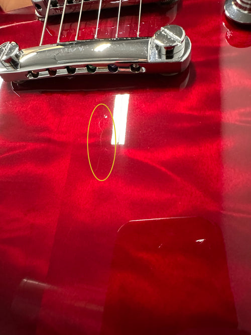 Used Taylor T3 (2015) - Ruby Red Burst #55159 with Original Hard Case