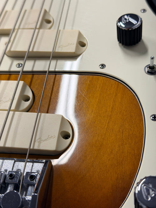 Used Fender Elite II Precision Bass (1983) - 3-Color Sunburst #19369 with Hard Case