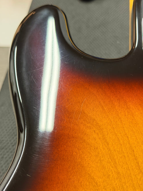 Used Fender Elite II Precision Bass (1983) - 3-Color Sunburst #19369 with Hard Case