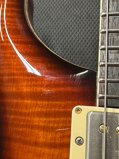 Used PRS Modern Eagle Quatro (2011) - Brown Burst #72858 with Original Hard Case