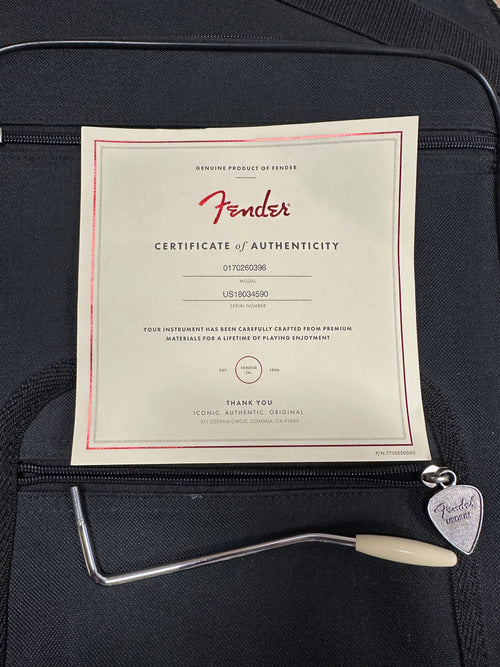 Used Fender Limited Edition American Special Stratocaster HSS (2018) - Autumn Blaze Metallic #34590 with Original Gig Bag