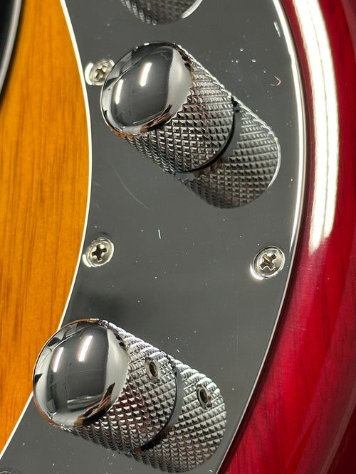 Used Ernie Ball Music Man StingRay Special 4 H - Lava Burst #03035 with Original Case