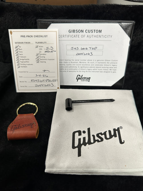 Gibson Custom Shop J-45 Goldtop #46063